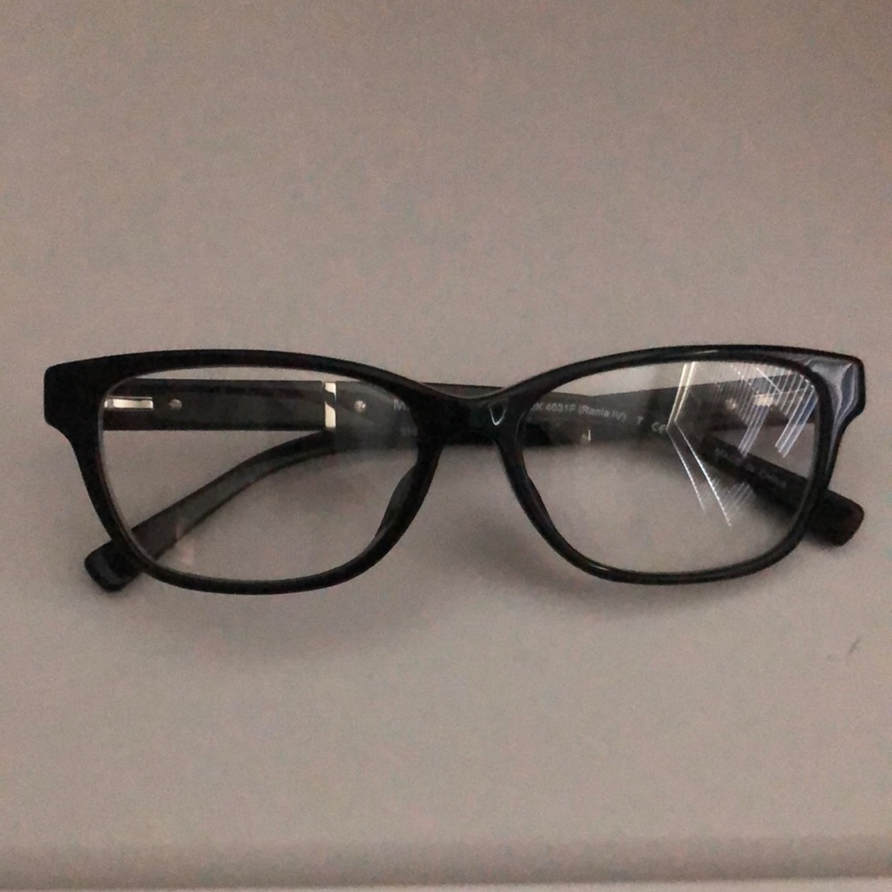 Michael Kors frames with snakeskin detail